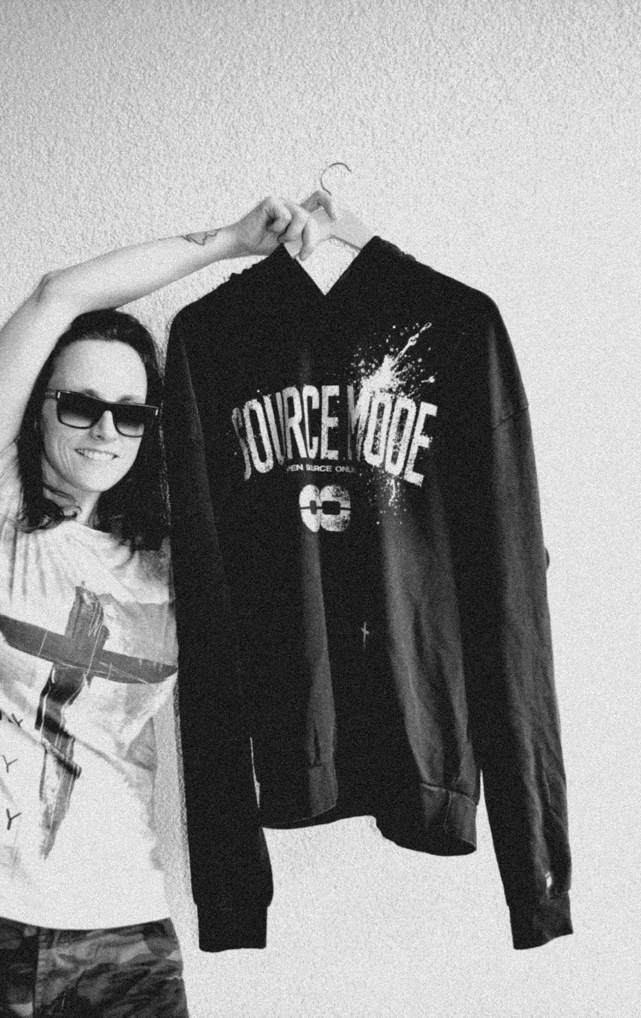 Open Source Signal Core Washed Hoodie - Source Mode