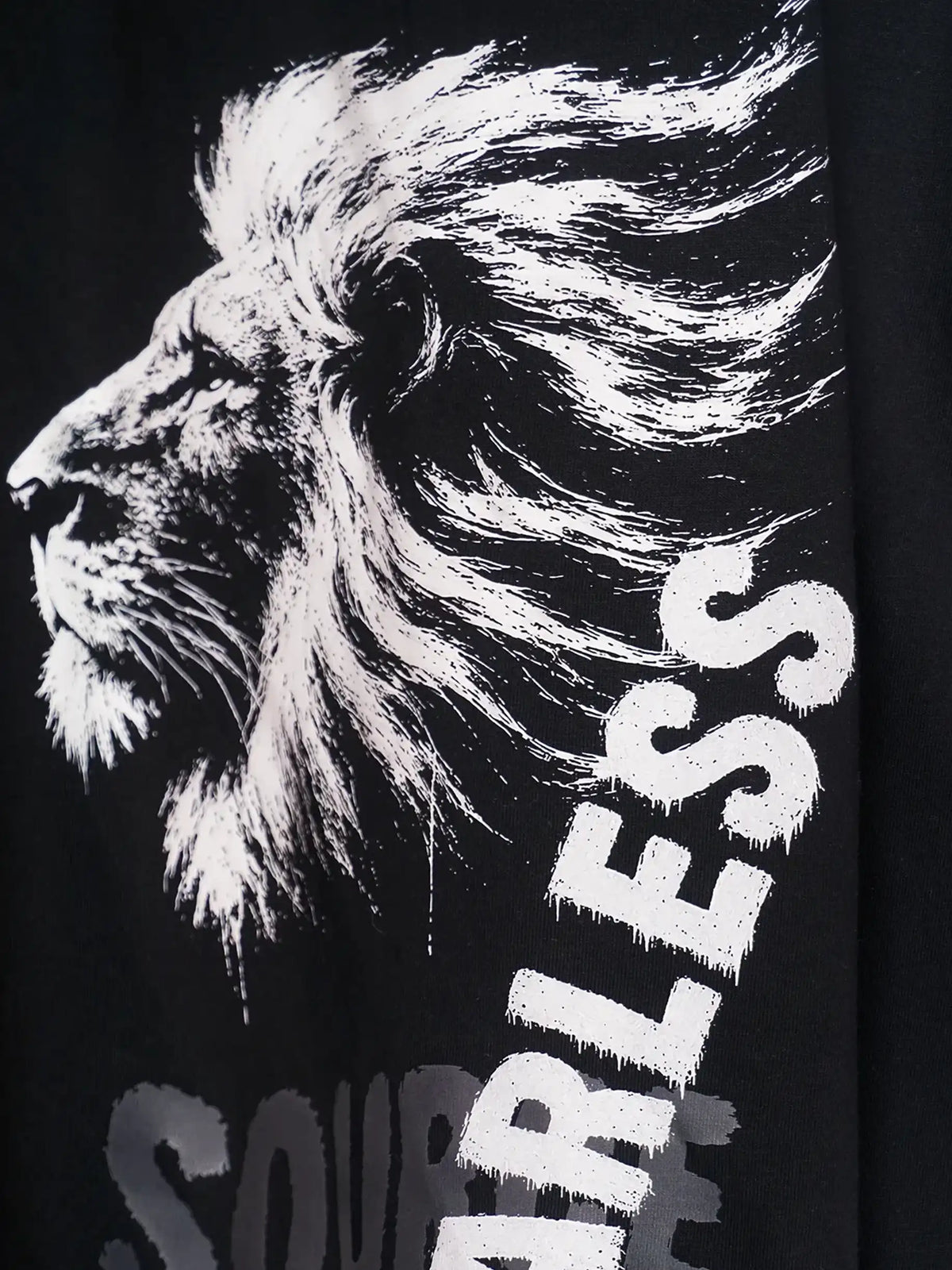 Fearless Lion Oversized Shirt