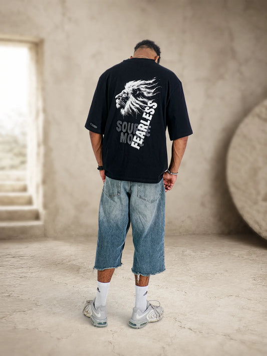 Fearless Lion Oversized Shirt