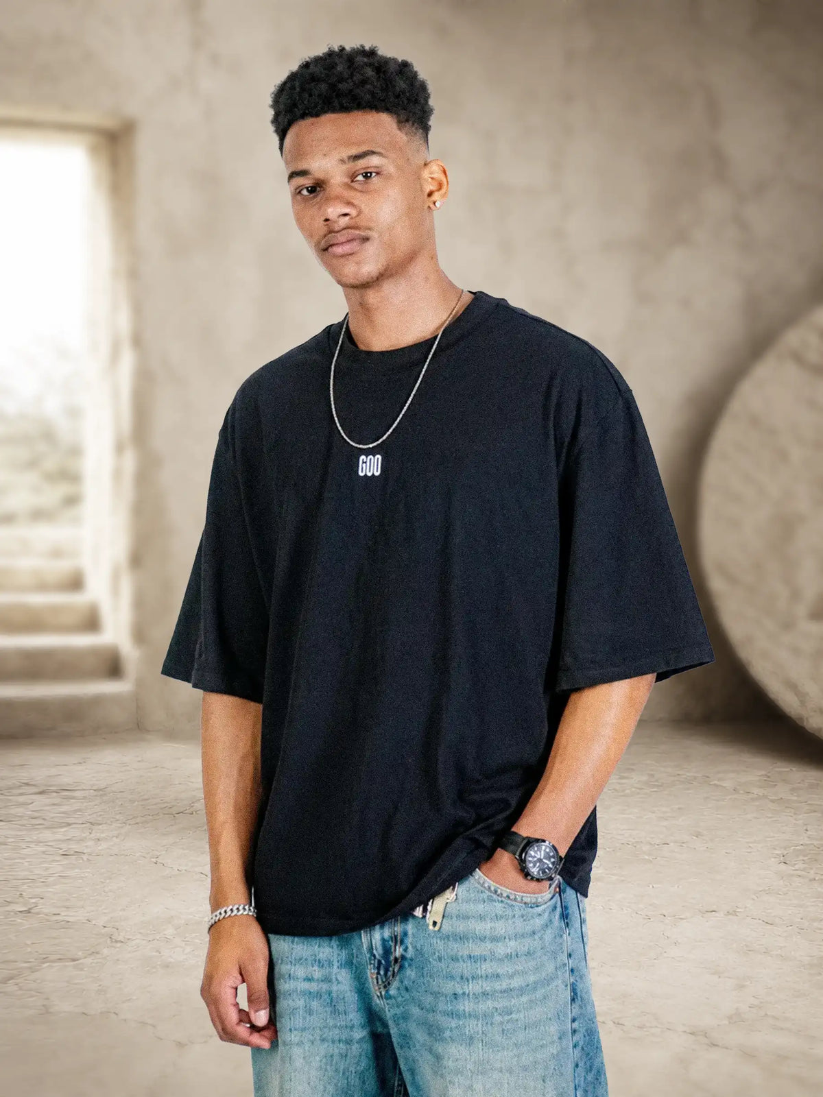 Fearless Lion Oversized Shirt