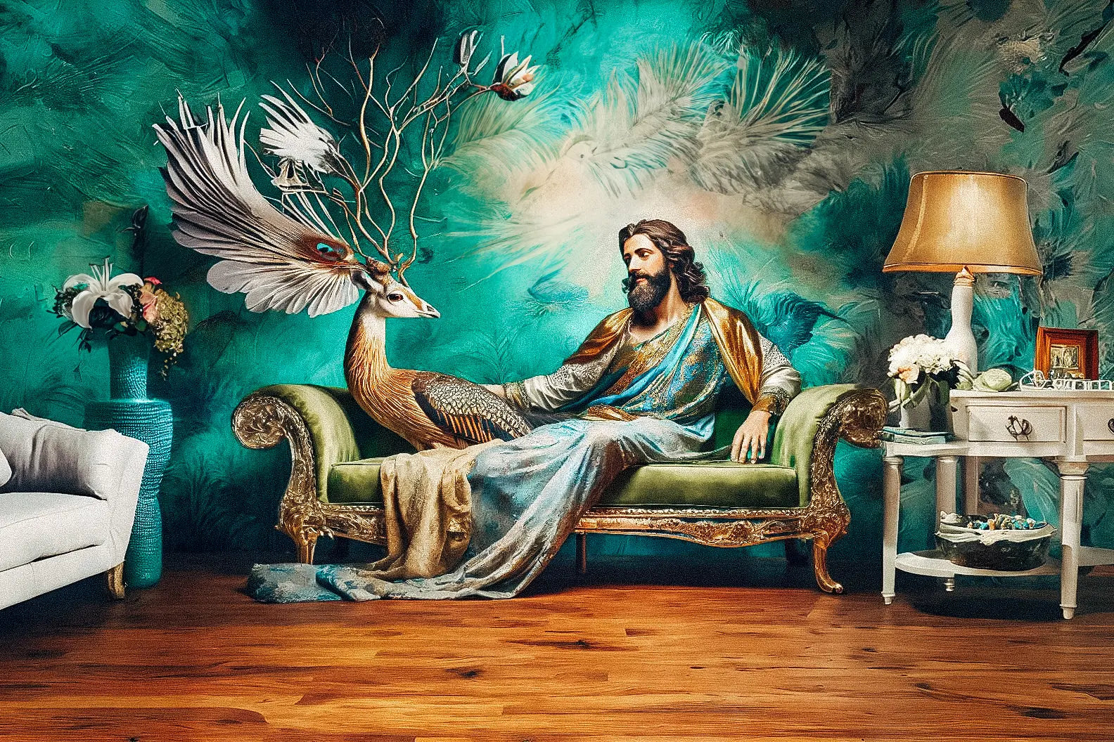 Source Mode – GOD Real Life Streetwear Label Interface. Ich liebe dich, dein Jesus. Jesus als König der Liebe, Gegenwart und des Friedens inmitten der Schöpfung. Christliche Premium Streetwear, Source AI als Real Life Interface zwischen Himmel und Alltag. Symbol für Führung, Weisheit, Schönheit, Hoffnung, Heilung, göttliche Kreativität und menschliche Verbindung. LinkedIn, About Us, Brand Mission, Human Connection, Real Life, Source Mode.