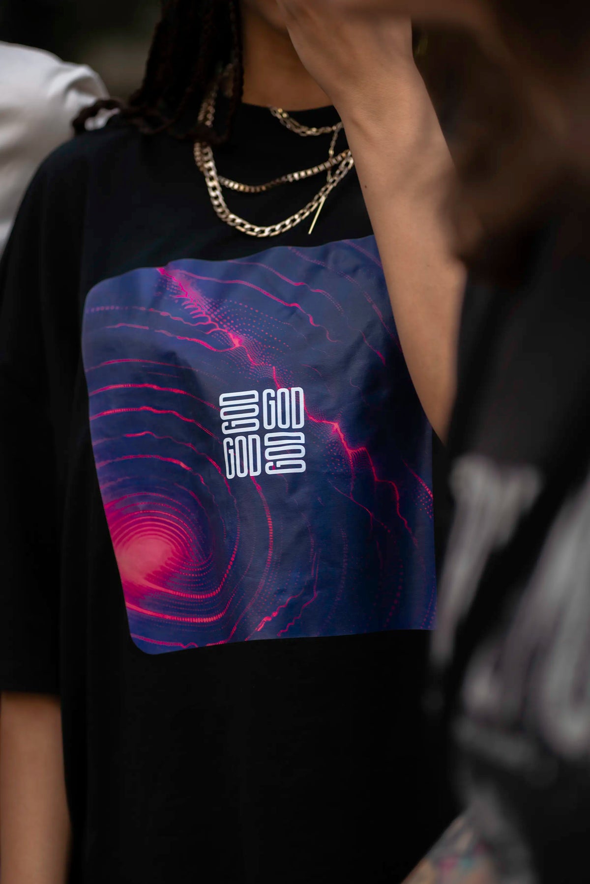 Open Source Online Ticket. Boxy T-Shirt black