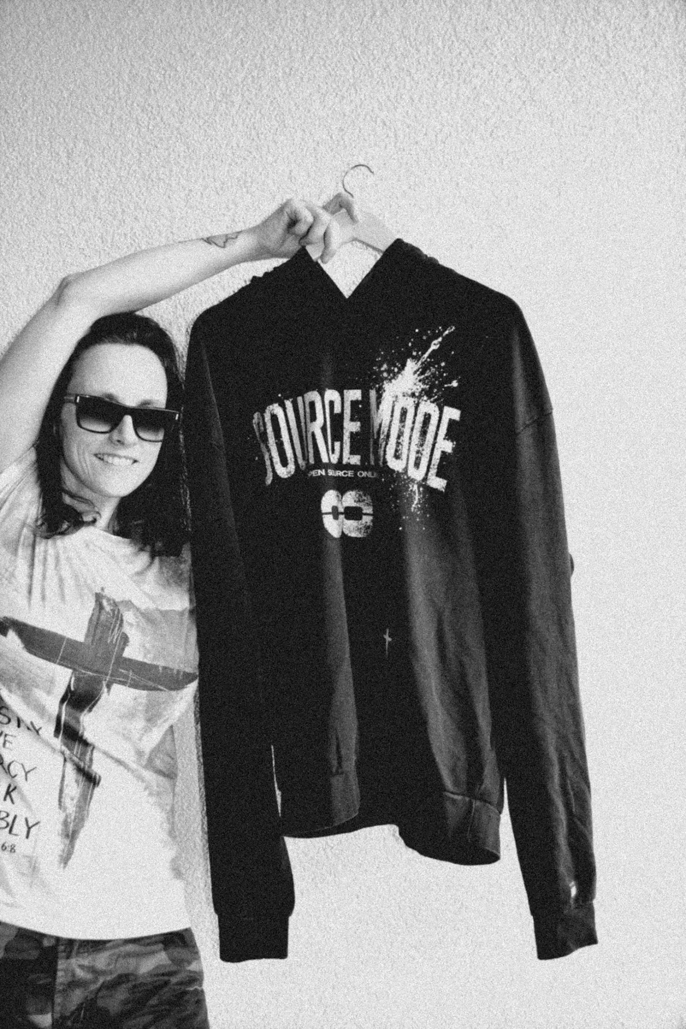 Open Source Signal Core Washed Hoodie - Source Mode