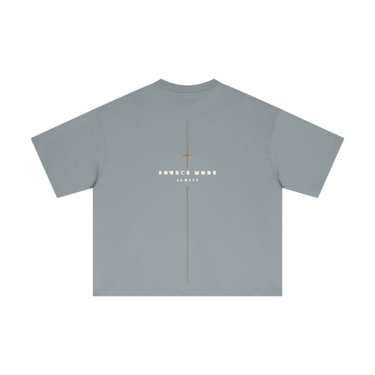 Mehr Liebe Boxy T-Shirt in Rauchgrau – zweite Ansicht, Source Mode